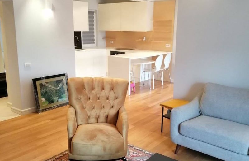 Rental of a comfortable 2-room apartment, 54 m², Old Town center, Belgrade, Serbia